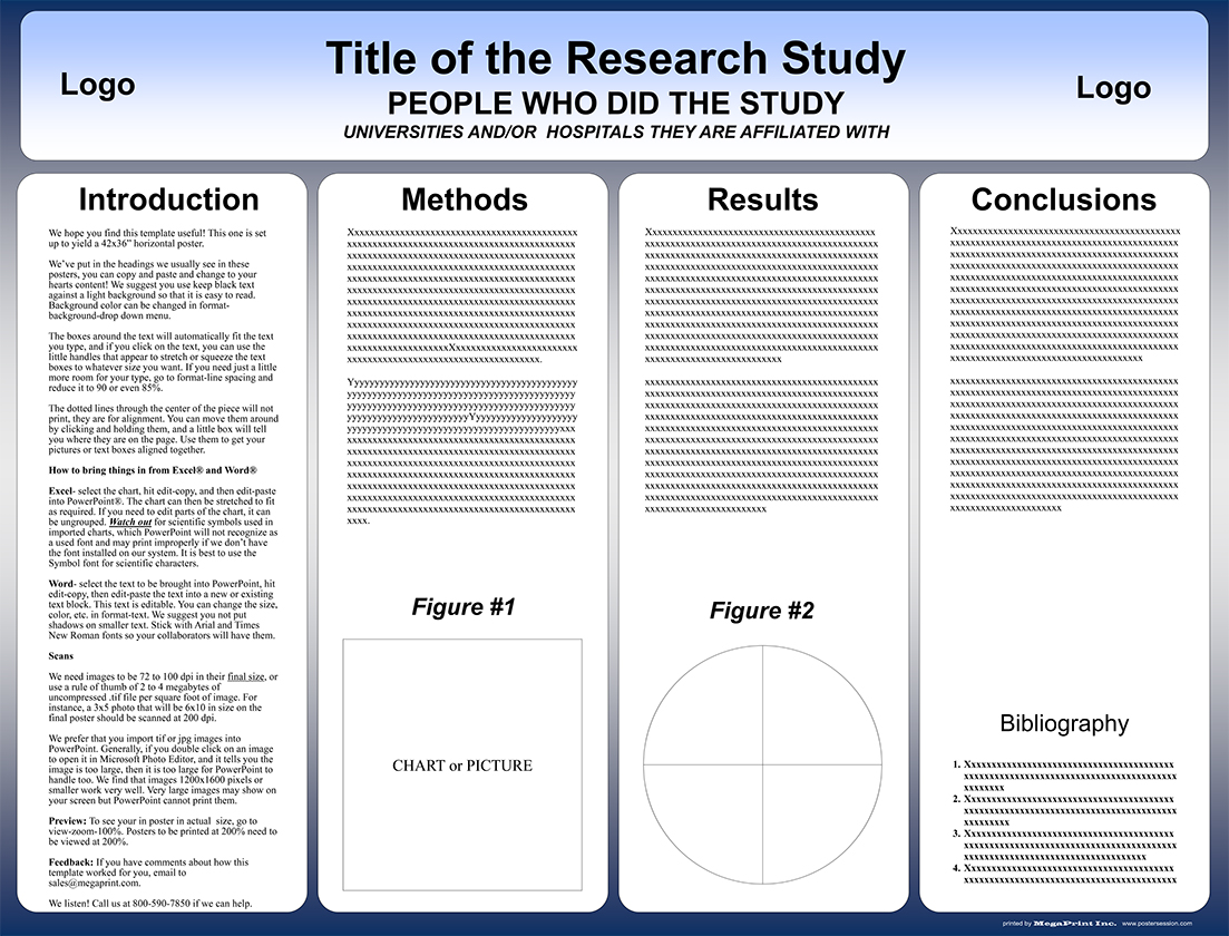 research poster template powerpoint free